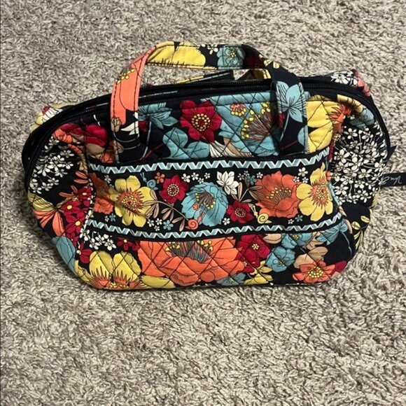 Vera Bradley Multicolor Floral Cosmetic Bag - Picture 1 of 2